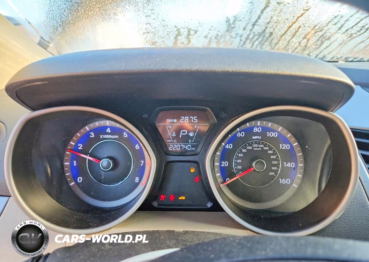 2014 Hyundai Elantra Se VIN:KMHDH4AE6EU179572 - 9