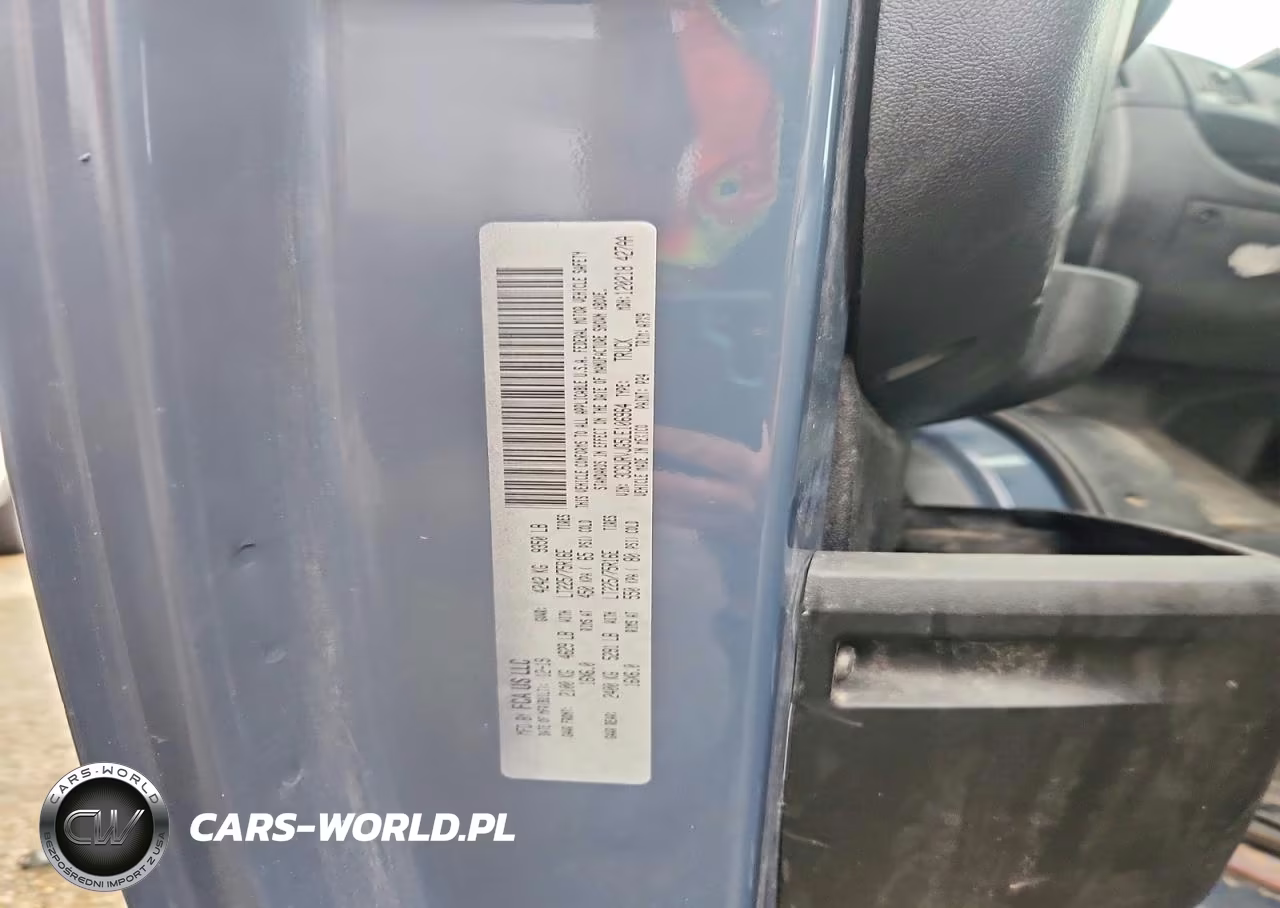 2020 Ram Promaster 3500 3500 High VIN:3C6URVJG5LE106964 - 12