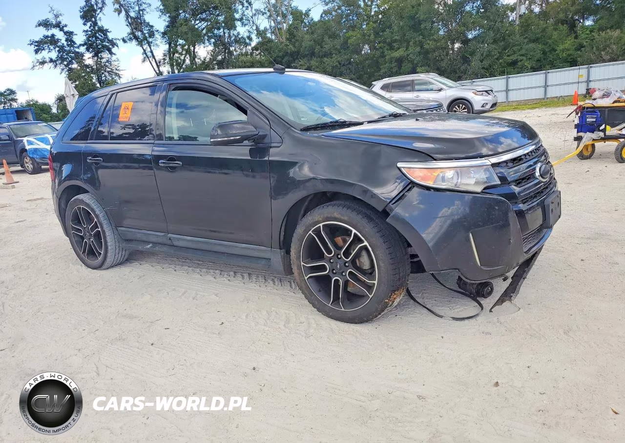 2014 Ford Edge Sel VIN:2FMDK3J97EBA13825 - 4
