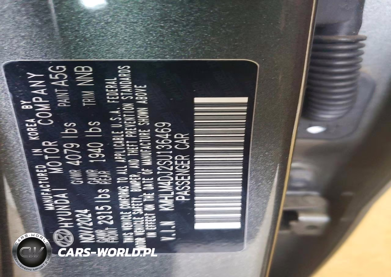 2025 Hyundai Elantra Hybrid Blue VIN:KMHLM4DJ2SU136469 - 13