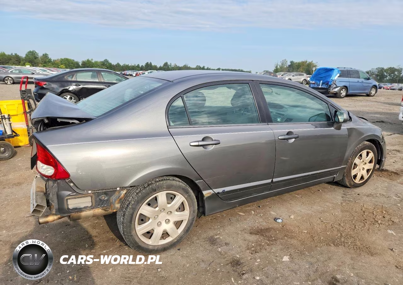 2009 Honda Civic Lx VIN:2HGFA16589H521462 - 3