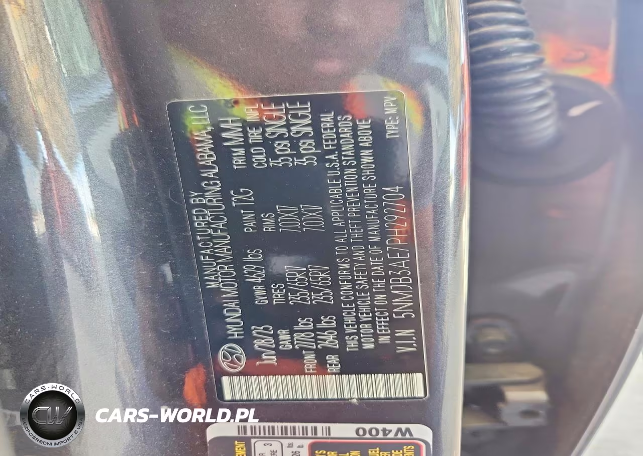 2023 Hyundai Tucson Sel VIN:5NMJB3AE7PH292704 - 12