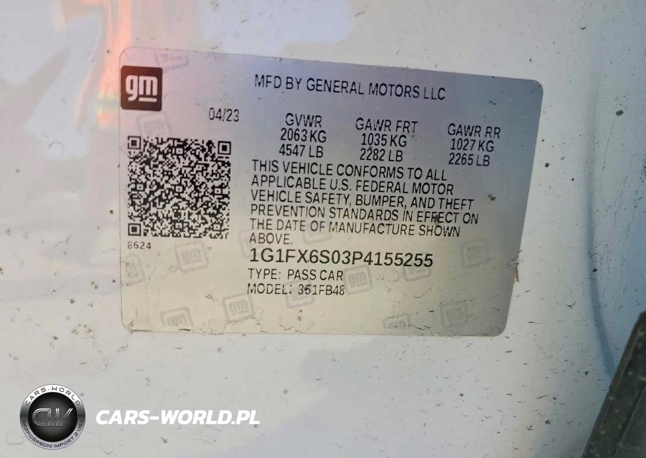 2023 Chevrolet Bolt Ev 2Lt VIN:1G1FX6S03P4155255 - 12