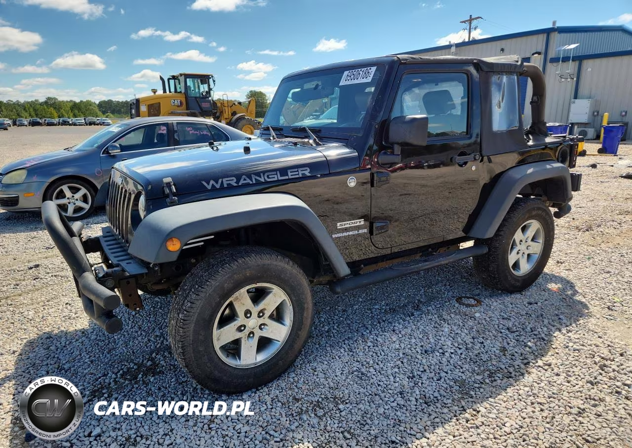 2010 Jeep Wrangler Sport VIN:1J4AA2D10AL101291 - 1