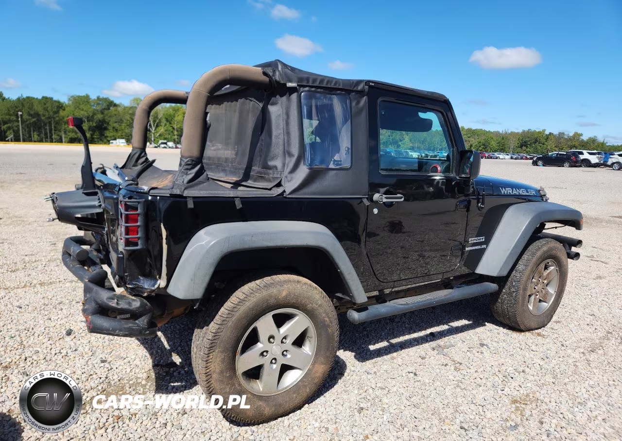 2010 Jeep Wrangler Sport VIN:1J4AA2D10AL101291 - 3