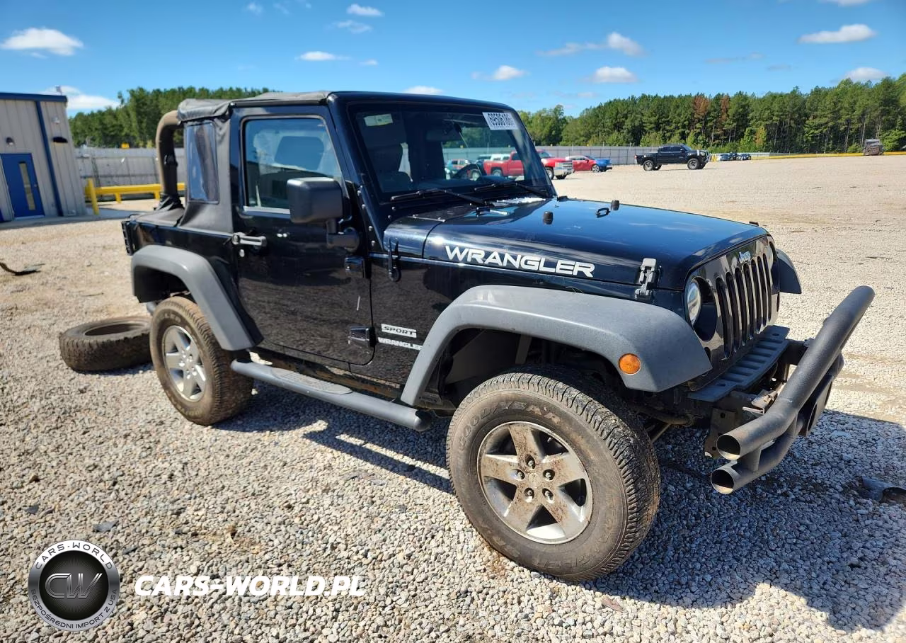 2010 Jeep Wrangler Sport VIN:1J4AA2D10AL101291 - 4