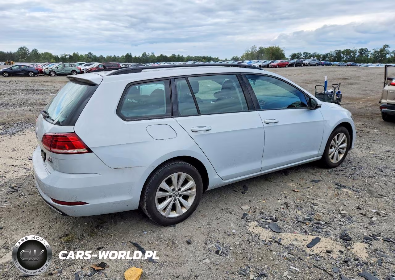 2018 Volkswagen Golf Sportwagen S VIN:3VW117AU3JM753447 - 3
