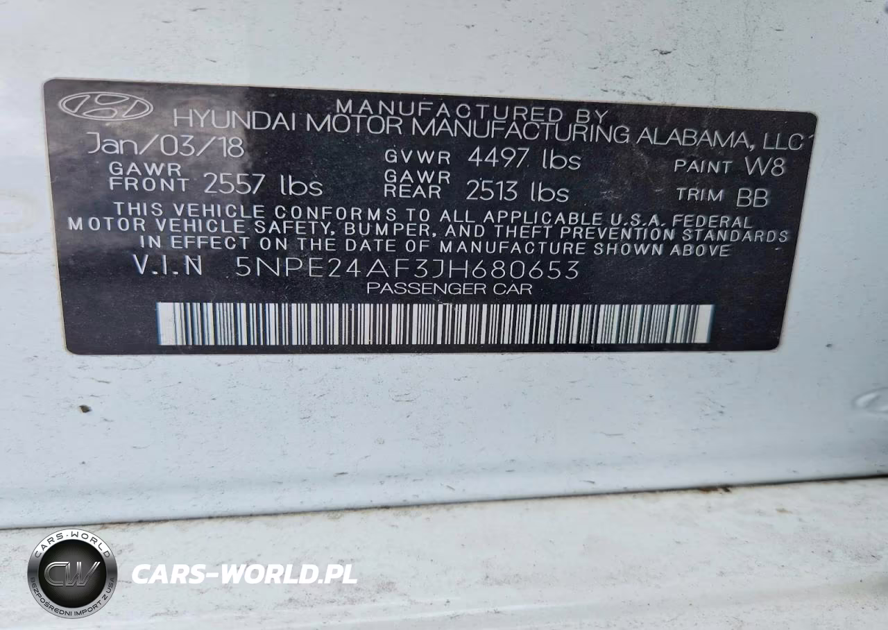 2018 Hyundai Sonata Se VIN:5NPE24AF3JH680653 - 12