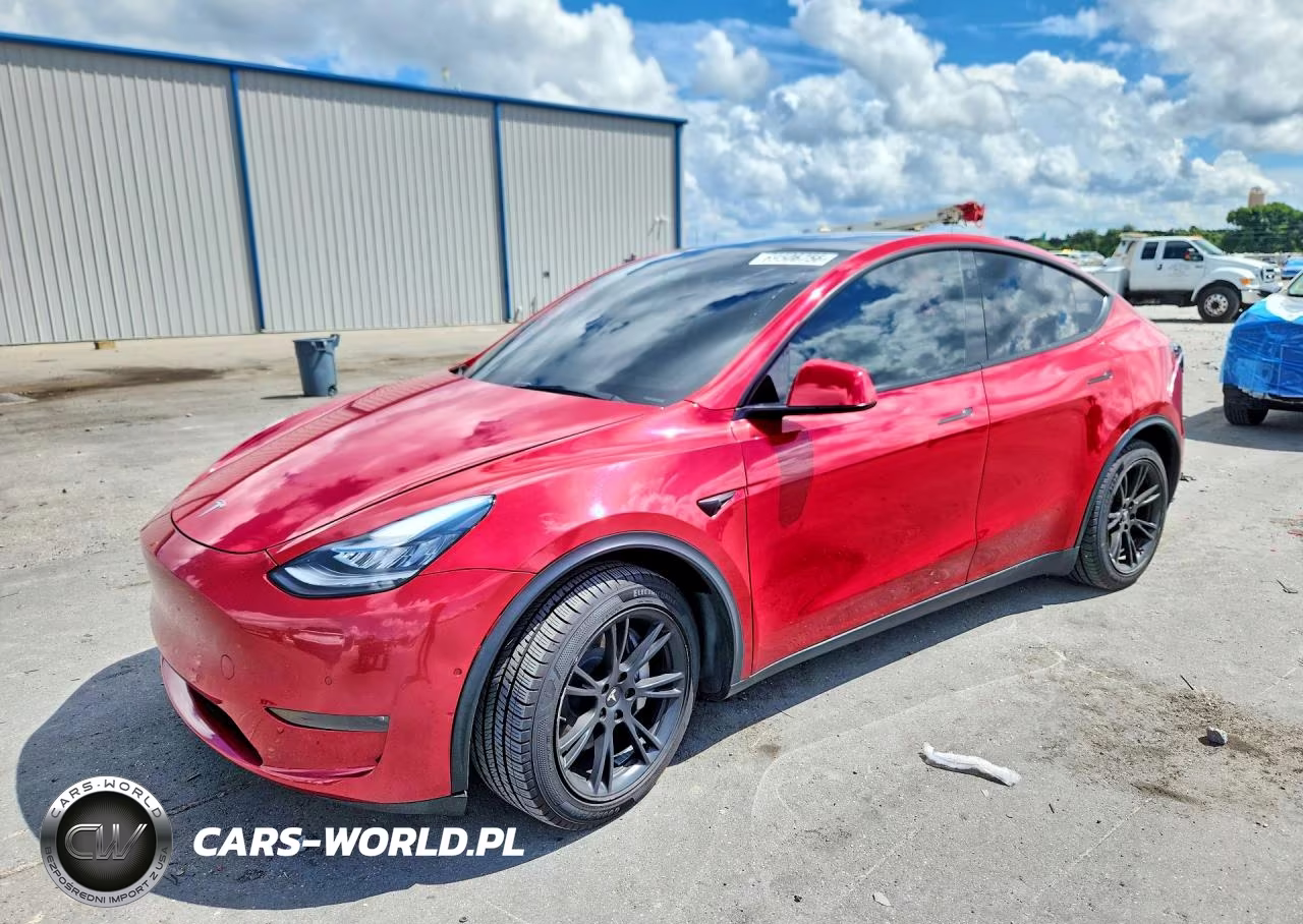 2021 Tesla Model Y VIN:5YJYGDEE2MF294552 - 1