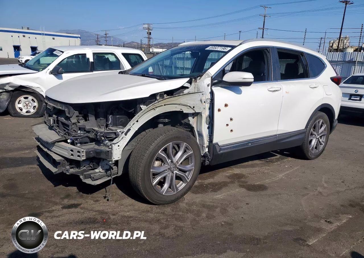 2022 Honda Cr-V Touring VIN:2HKRW2H91NH643861 - 1