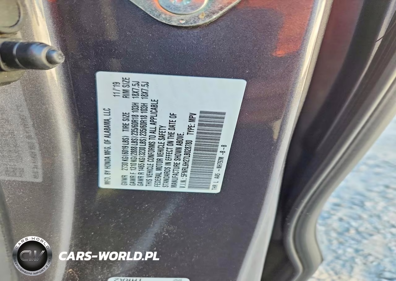 2020 Honda Odyssey Lx VIN:5FNRL6H27LB028780 - 12