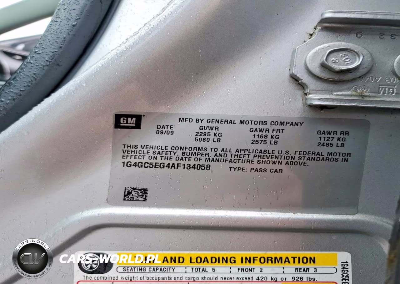 2010 Buick Lacrosse Cxl VIN:1G4GC5EG4AF134058 - 13