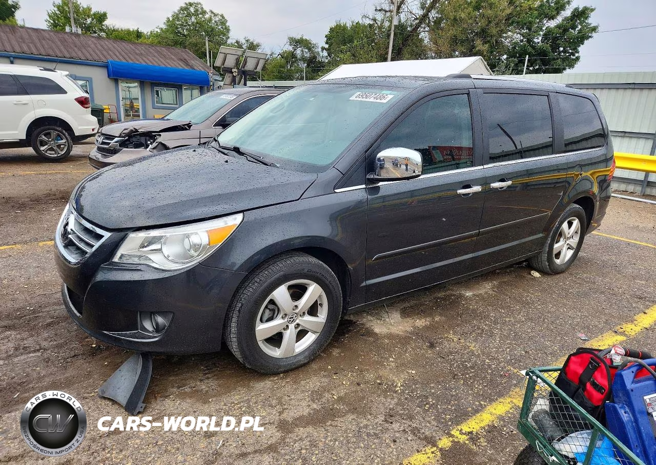 2011 Volkswagen Routan Sel VIN:2V4RW6DG9BR717155 - 1