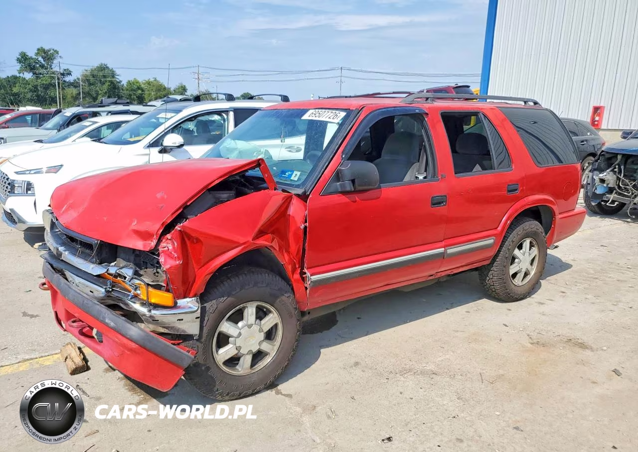 2000 Chevrolet Blazer VIN:1GNDT13W3Y2316501 - 1