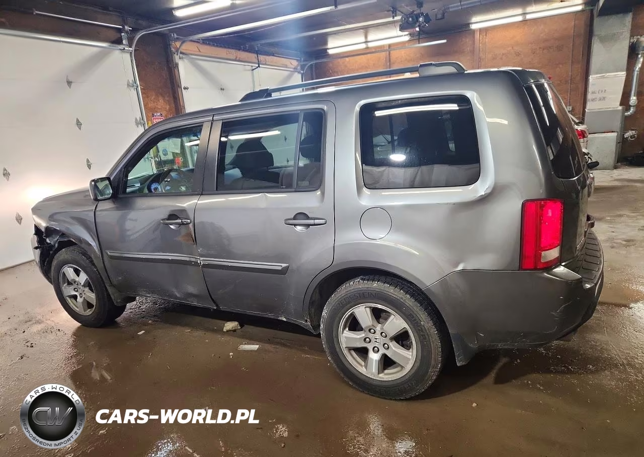 2009 Honda Pilot Ex VIN:5FNYF48439B011475 - 2