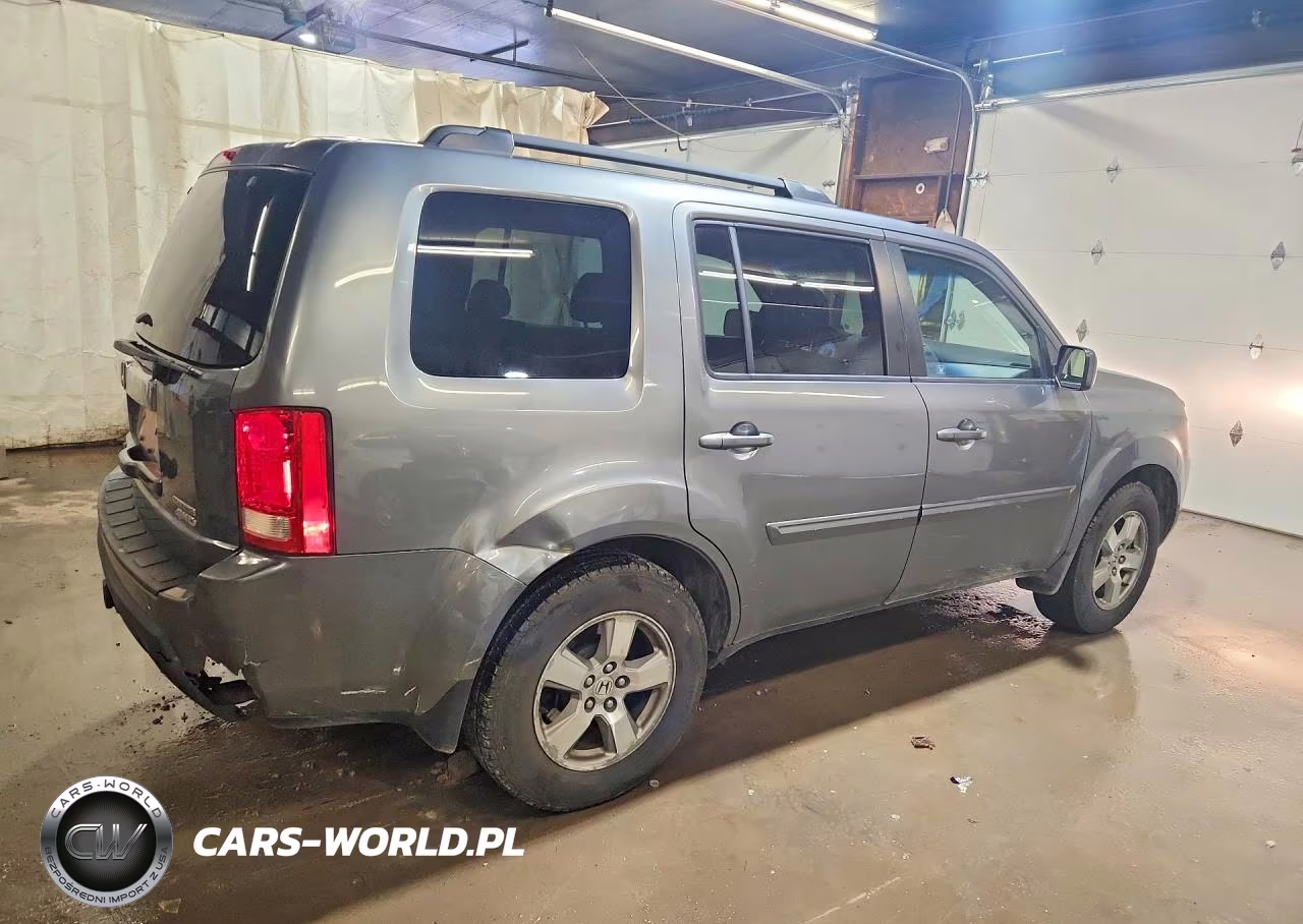 2009 Honda Pilot Ex VIN:5FNYF48439B011475 - 3