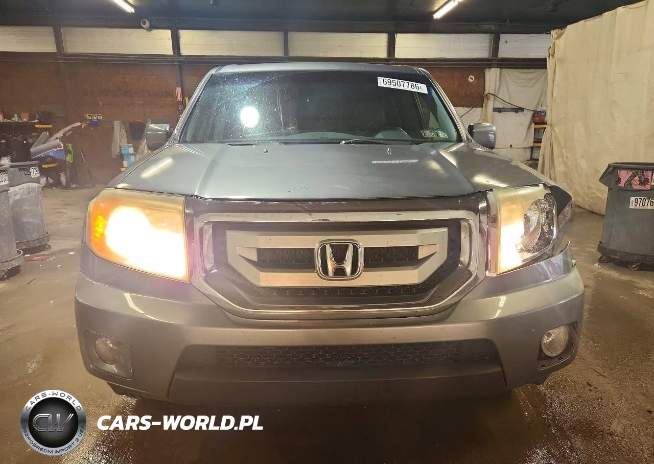 2009 Honda Pilot Ex VIN:5FNYF48439B011475 - 5