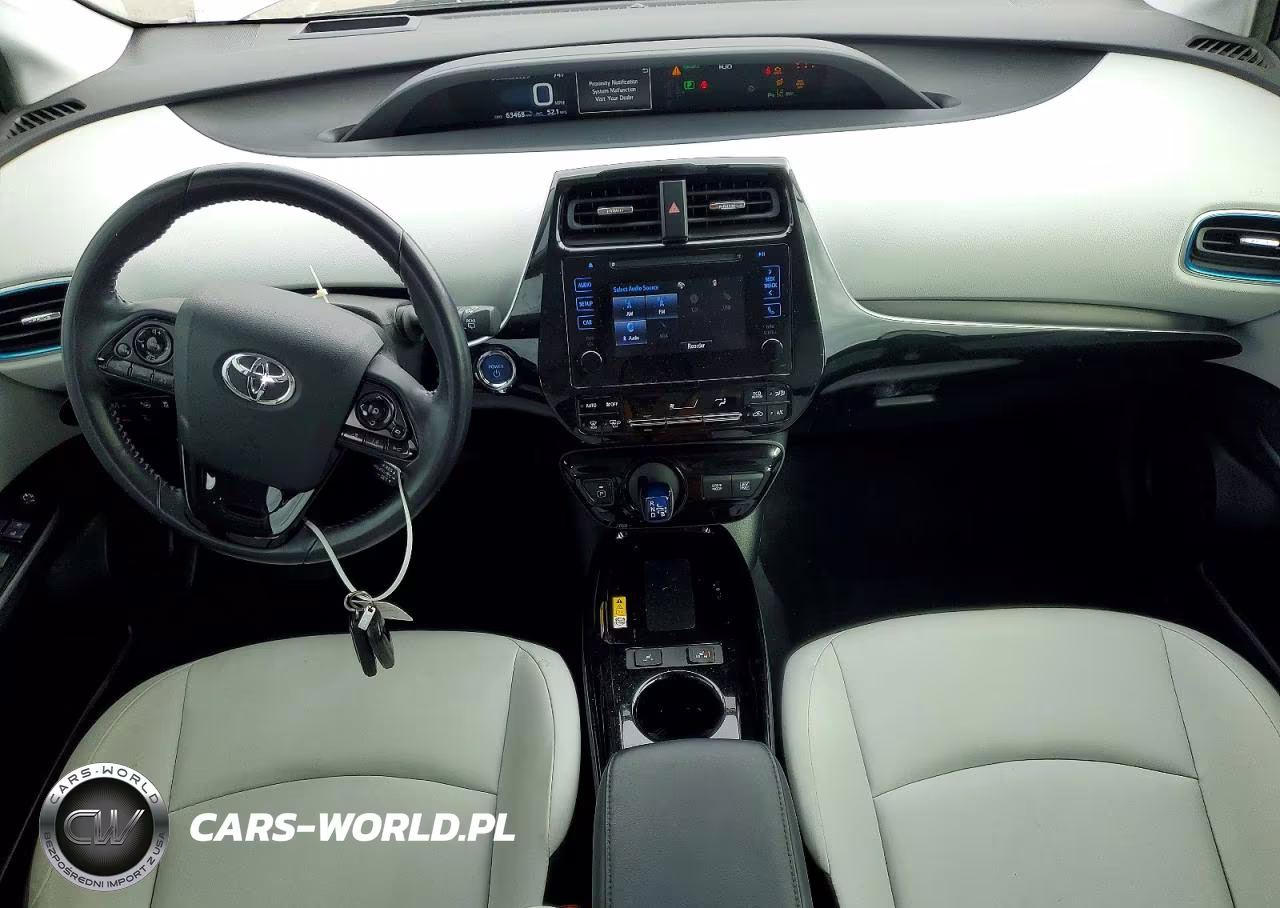2019 Toyota Prius Xle VIN:JTDKARFU8K3076913 - 8