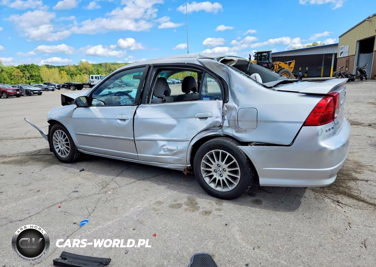 2005 Honda Civic Lx VIN:2HGES16585H578280 - 2