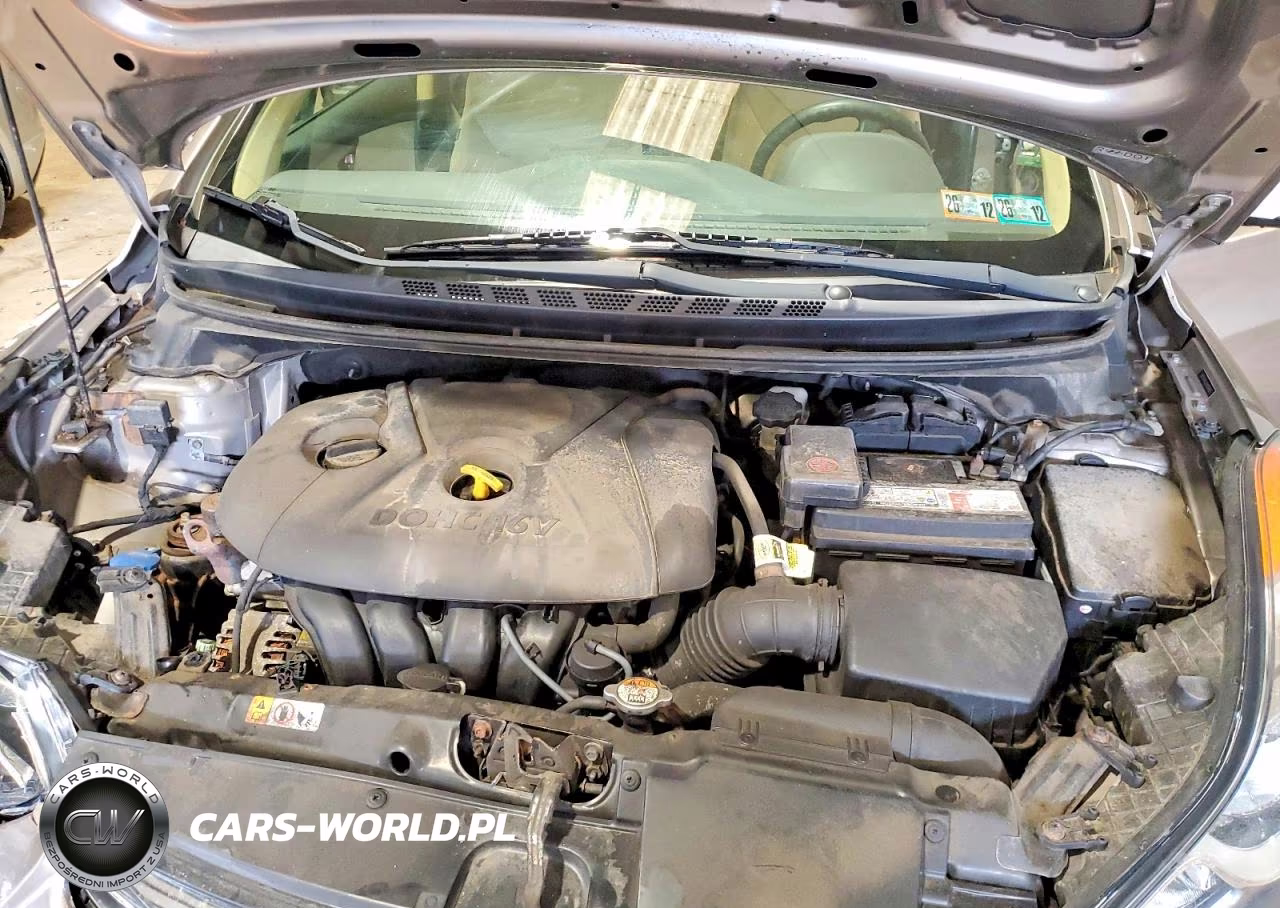 2013 Hyundai Elantra Gls VIN:5NPDH4AE1DH189469 - 11