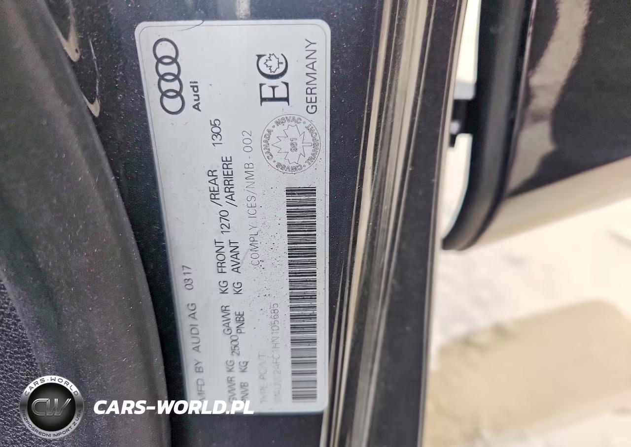 2017 Audi A7 Premium Plus VIN:WAUW2AFC1HN105685 - 13
