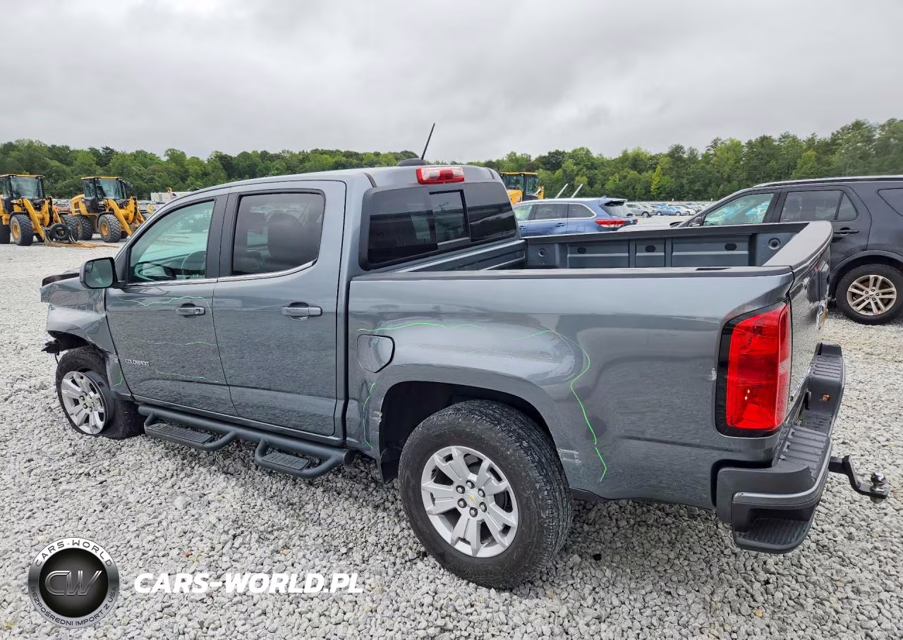 2019 Chevrolet Colorado Lt VIN:1GCGSCEN2K1261156 - 2