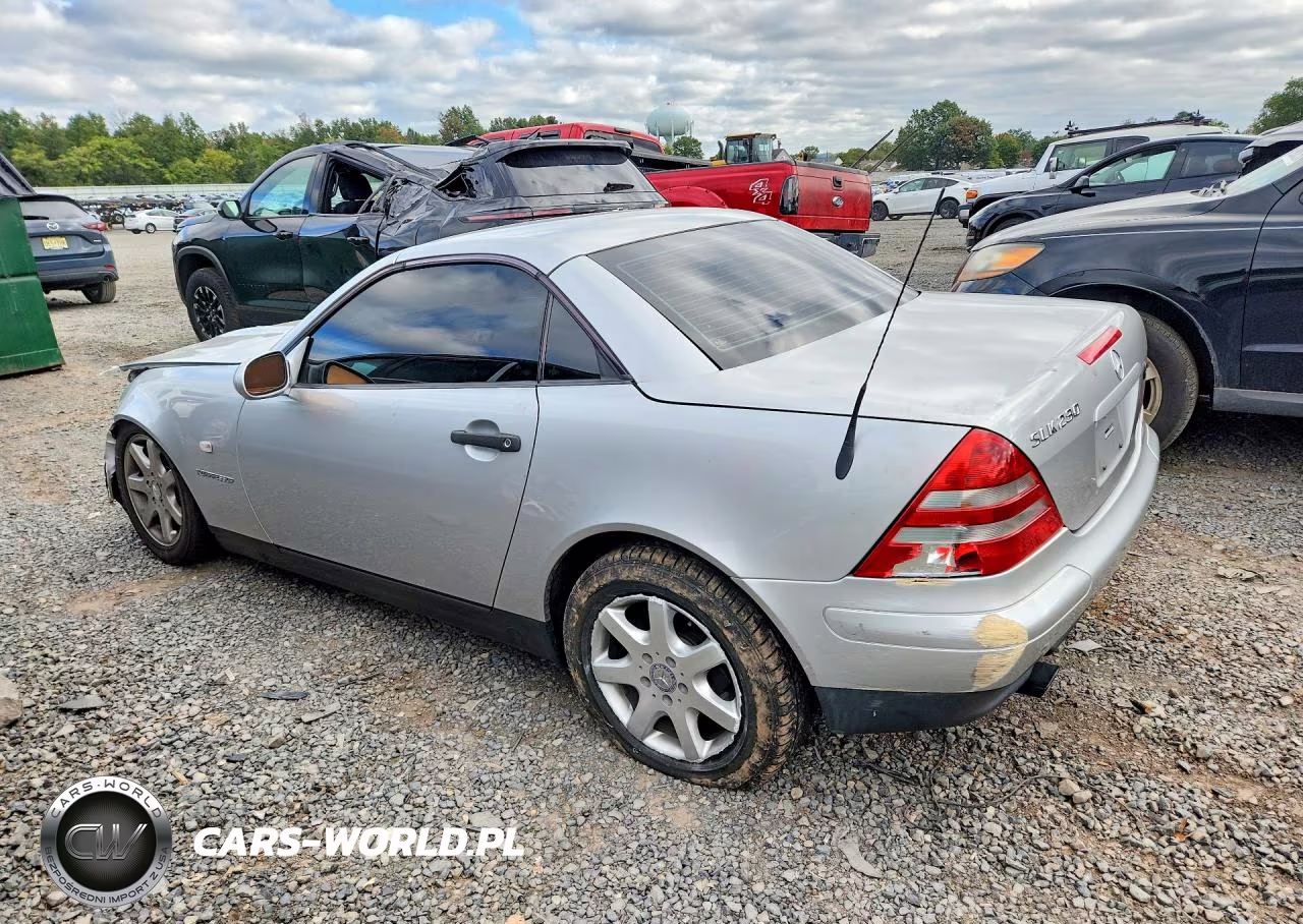 1999 Mercedes-Benz Slk 230 Kompressor VIN:WDBKK47F2XF099219 - 2