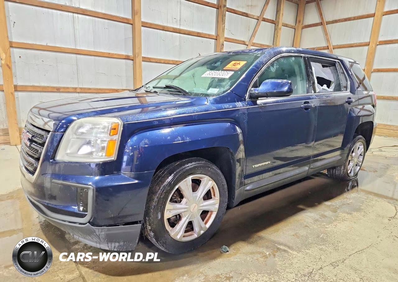 2017 GMC Terrain Sle VIN:2GKFLSEK1H6186663 - 1