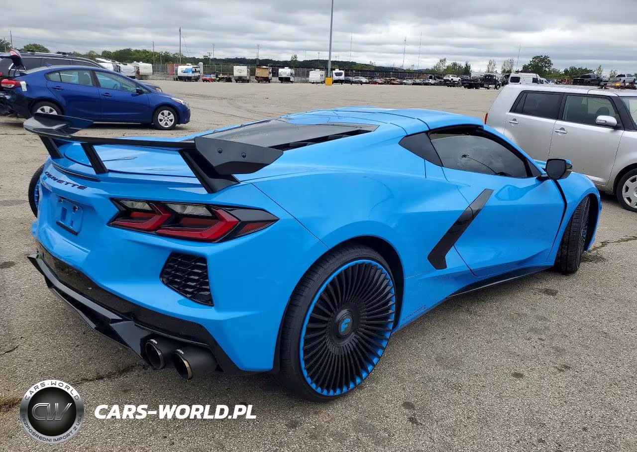 2021 Chevrolet Corvette Stingray 1Lt VIN:1G1YA2D48M5119277 - 3