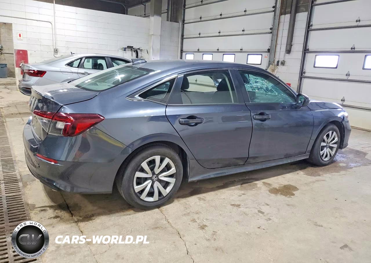 2025 Honda Civic Lx VIN:2HGFE2F29SH597570 - 3