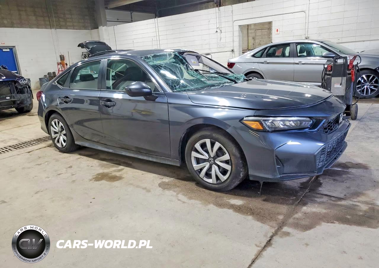 2025 Honda Civic Lx VIN:2HGFE2F29SH597570 - 4