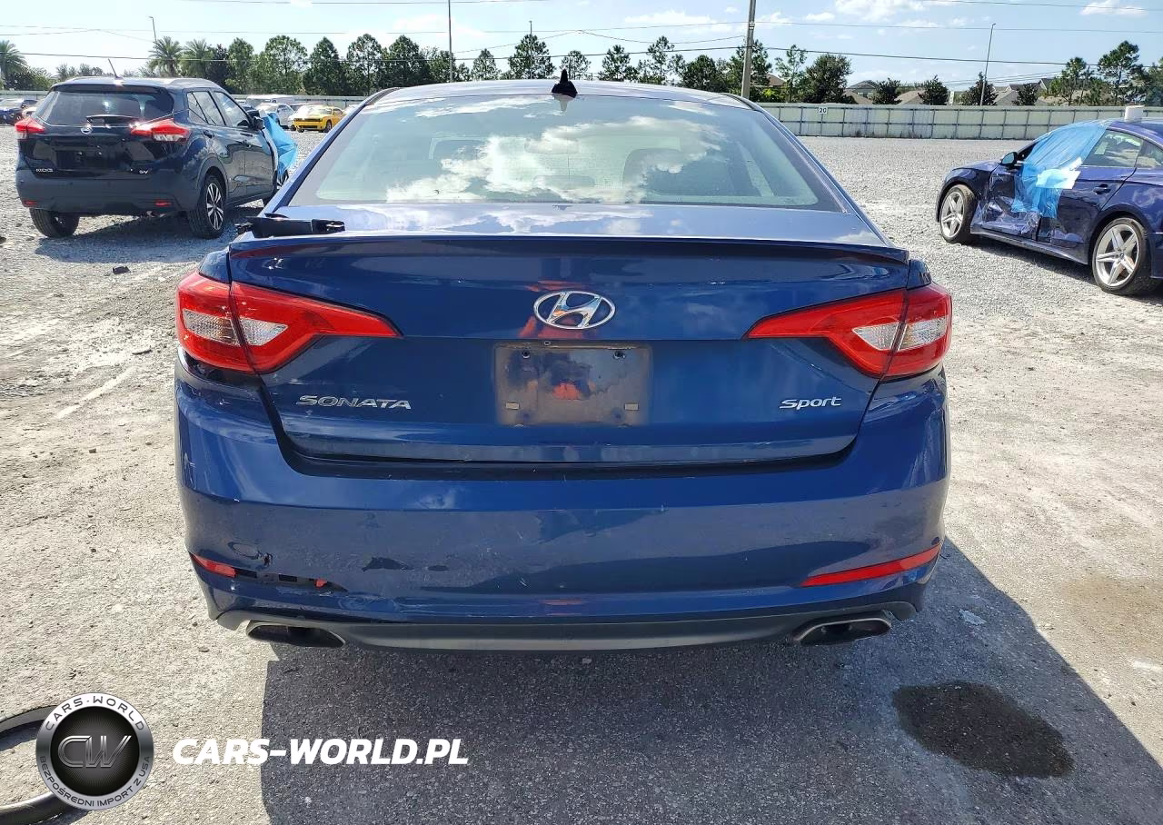 2015 Hyundai Sonata Sport VIN:5NPE34AF3FH105778 - 6