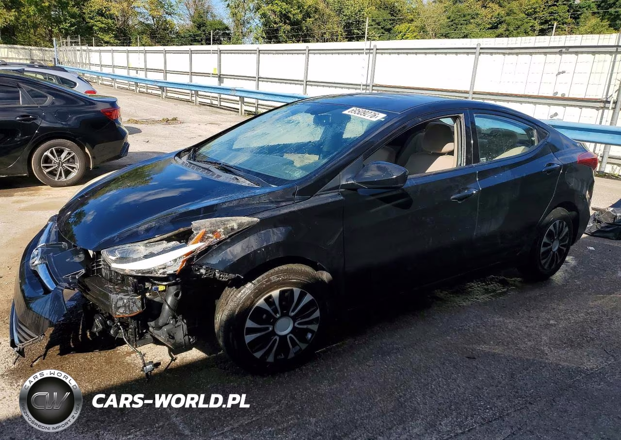 2016 Hyundai Elantra Se VIN:KMHDH4AE8GU573786 - 1