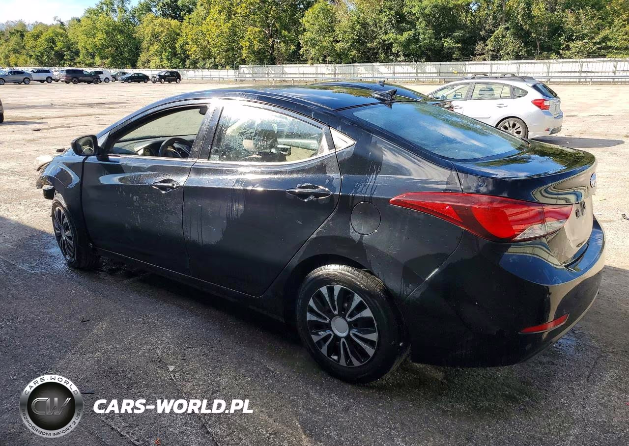 2016 Hyundai Elantra Se VIN:KMHDH4AE8GU573786 - 2