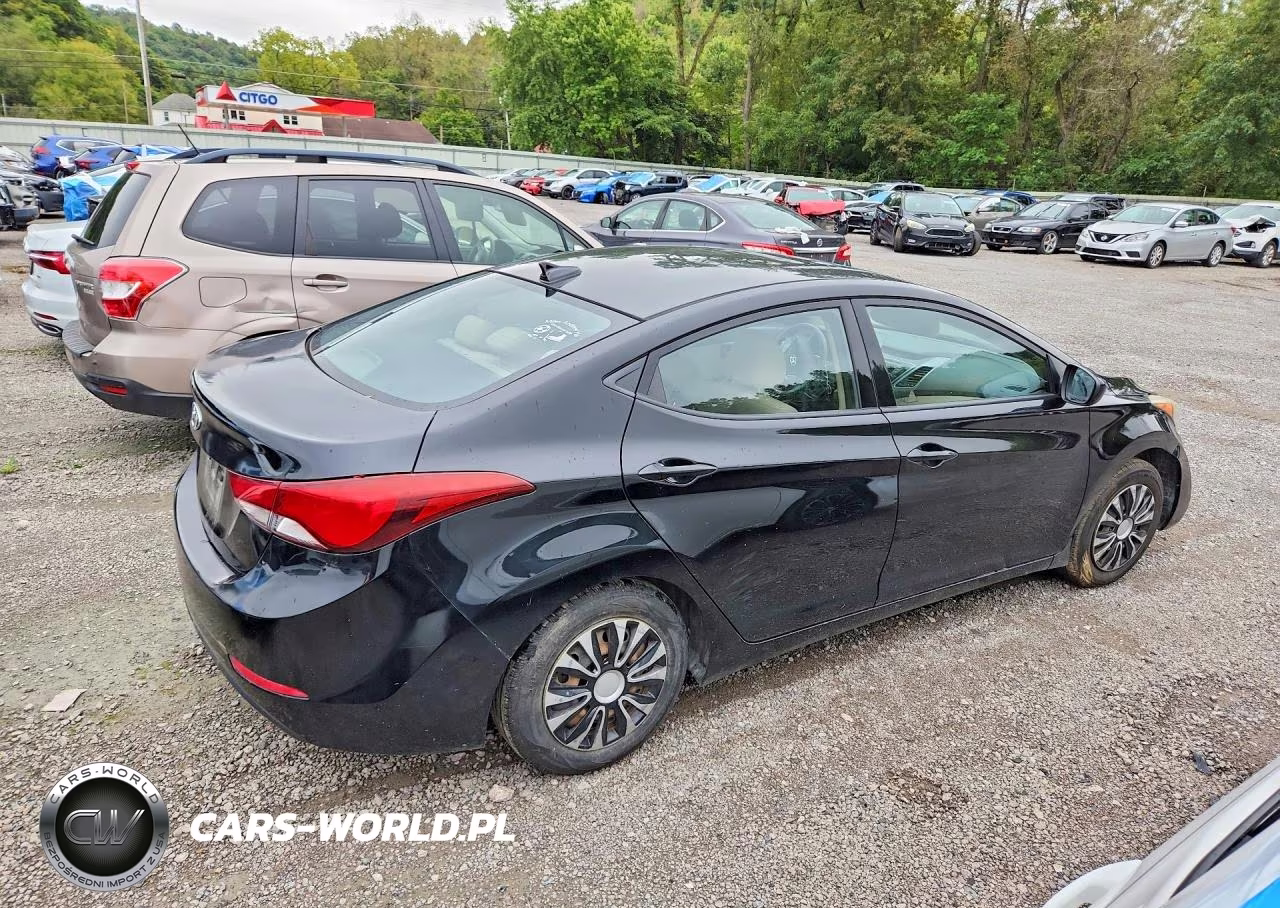 2016 Hyundai Elantra Se VIN:KMHDH4AE8GU573786 - 3
