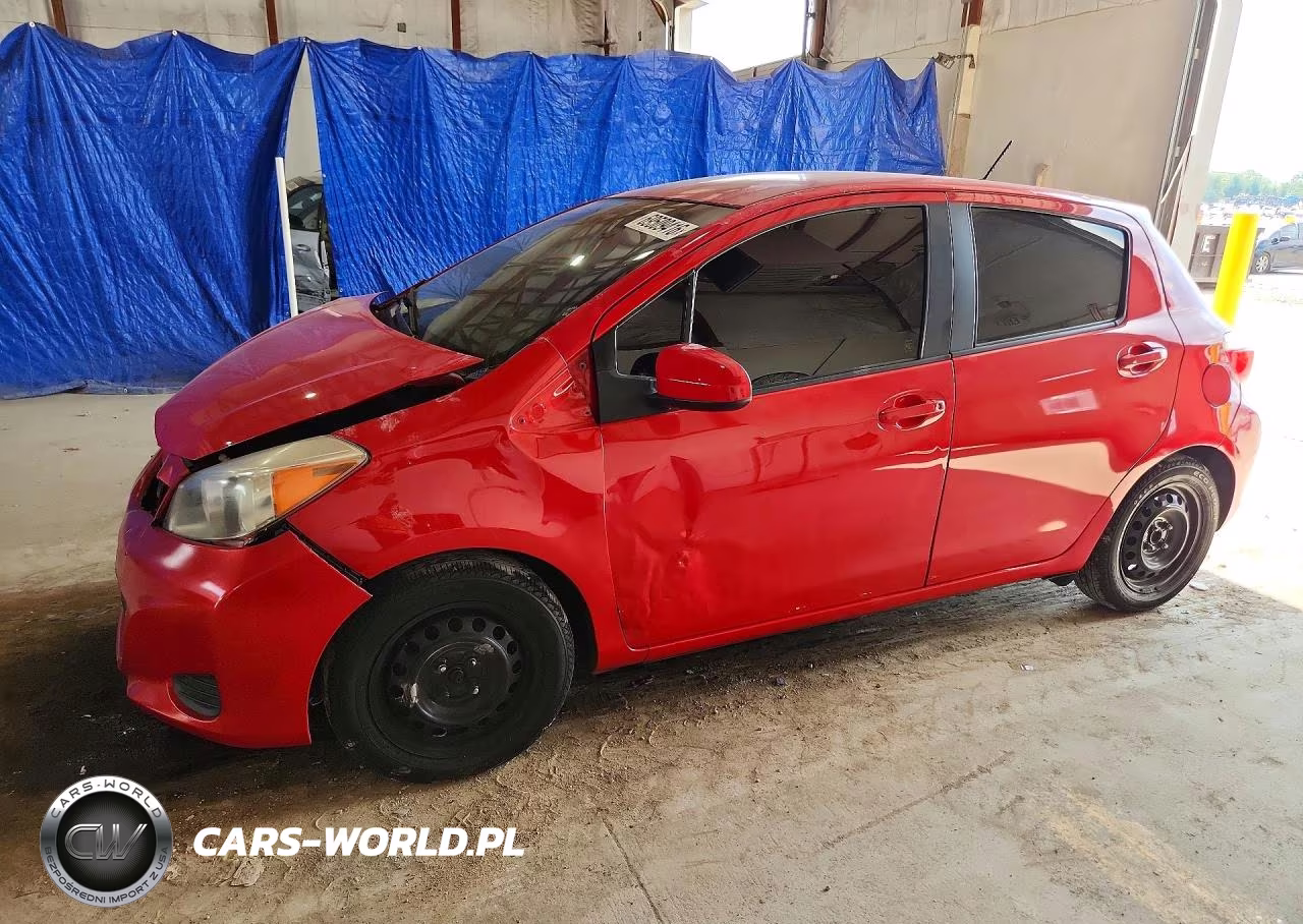 2014 Toyota Yaris 5-Door Le VIN:JTDKTUD31ED574960 - 1