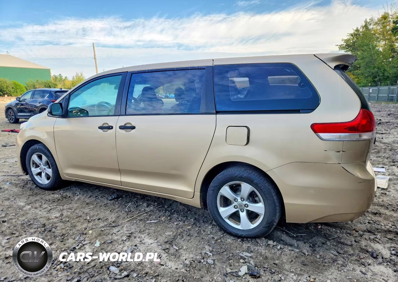 2012 Toyota Sienna Base 7-Passenger VIN:5TDZK3DC2CS182597 - 2