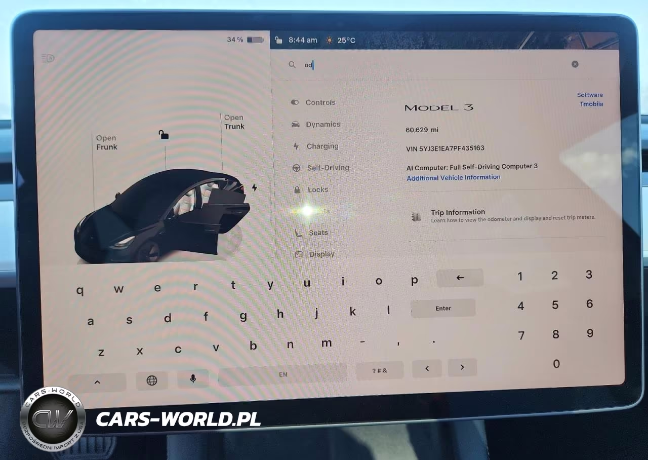 2023 Tesla Model 3 VIN:5YJ3E1EA7PF435163 - 9