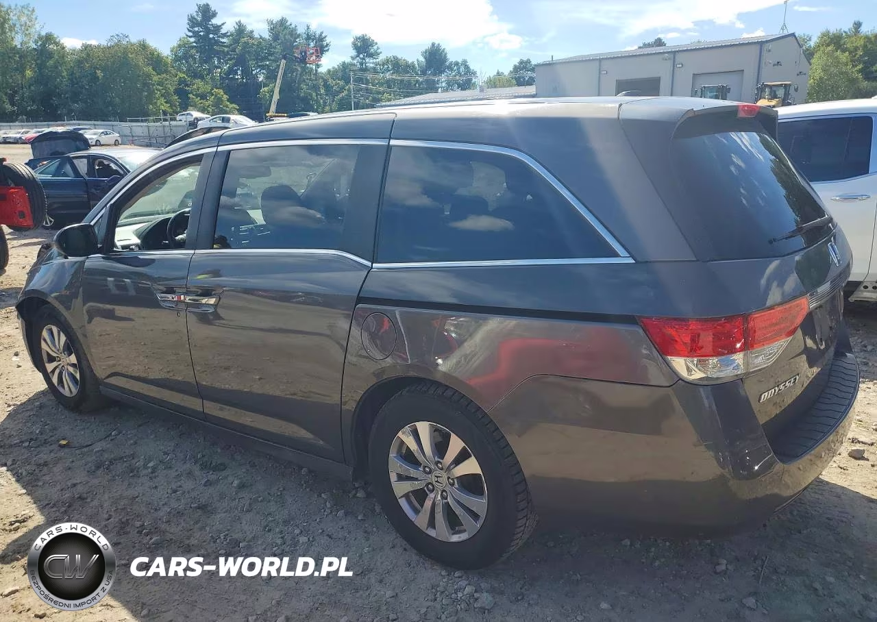 2016 Honda Odyssey Exl VIN:5FNRL5H64GB014841 - 2