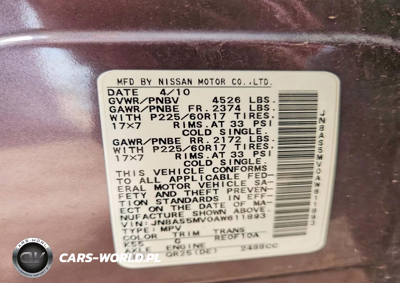 2010 Nissan Rogue S VIN:JN8AS5MV0AW611893 - 12