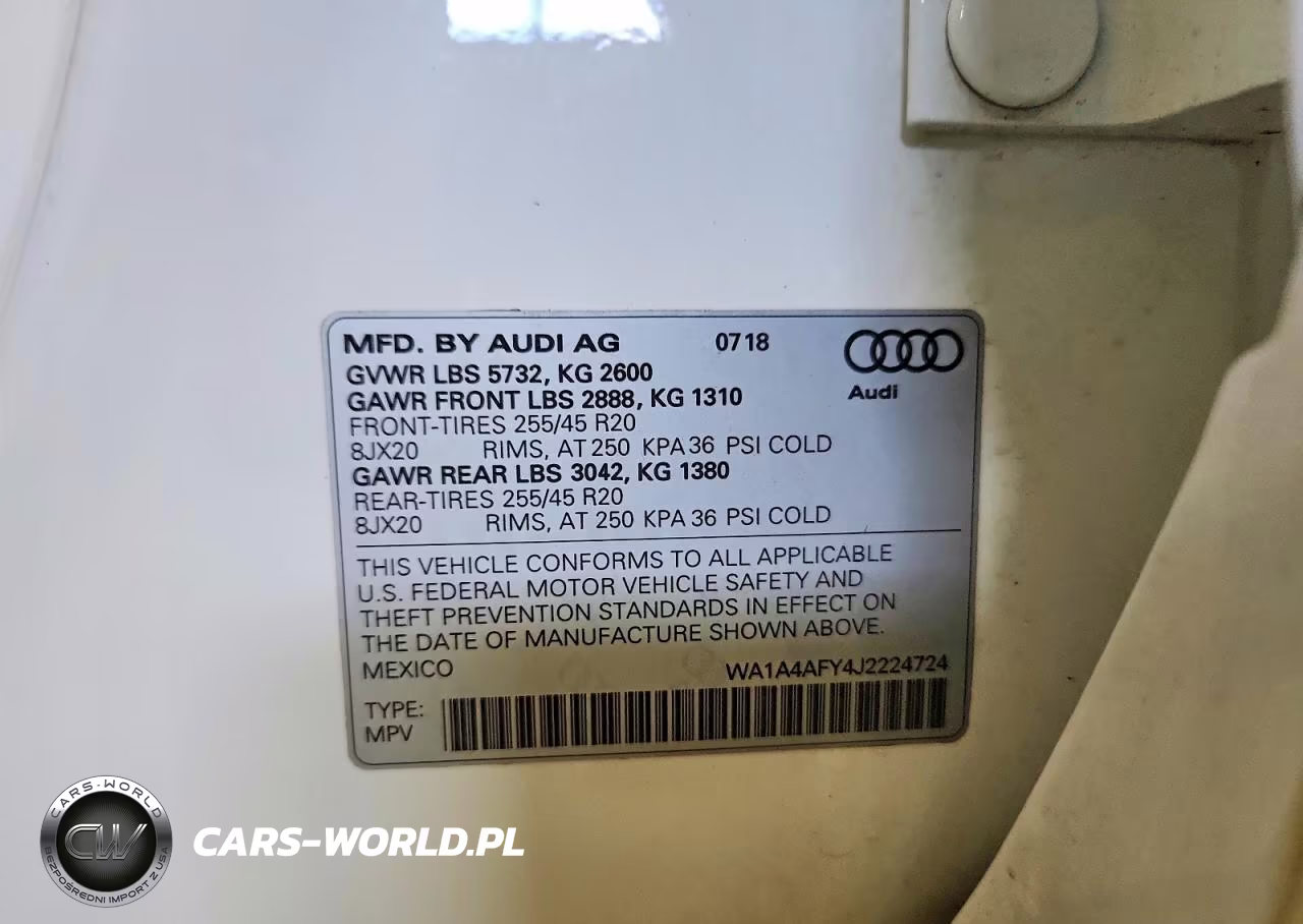 2018 Audi Sq5 Premium Plus VIN:WA1A4AFY4J2224724 - 13