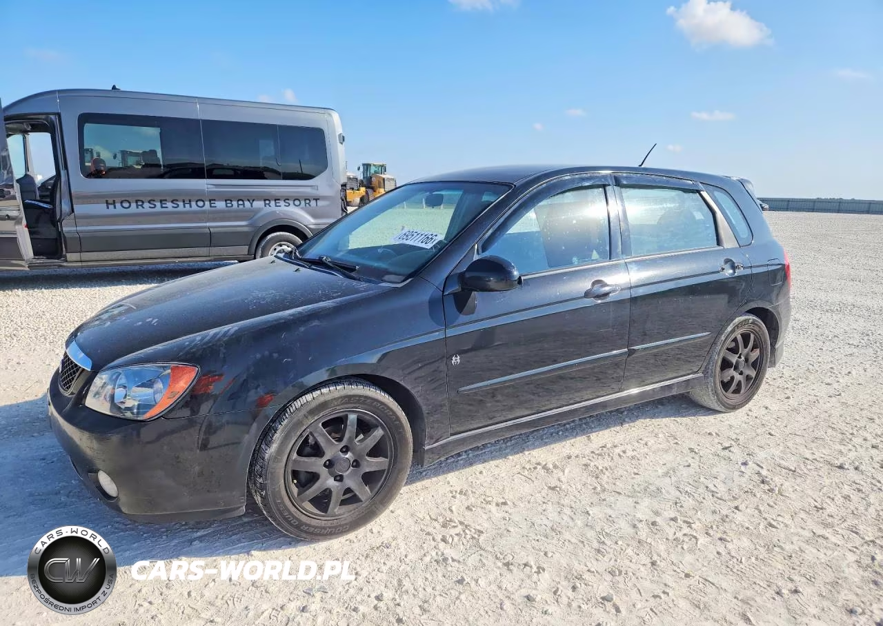 2006 Kia Spectra Spectra5 VIN:KNAFE161X65223057 - 1