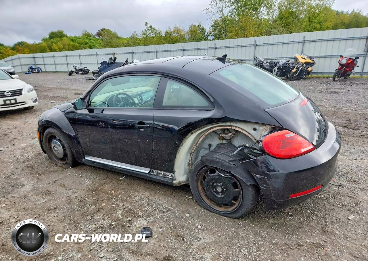 2013 Volkswagen Beetle VIN:3VWJP7AT3DM661135 - 2