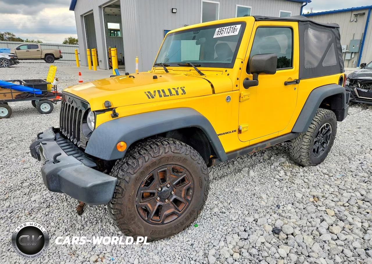 2015 Jeep Wrangler Sport VIN:1C4AJWAG0FL720969 - 1