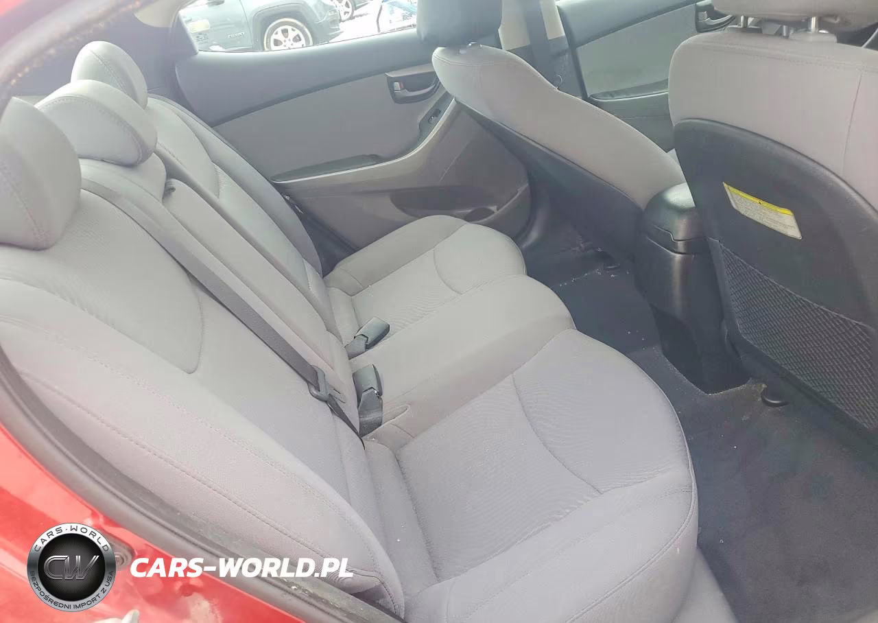 2014 Hyundai Elantra Se VIN:5NPDH4AE0EH535206 - 10