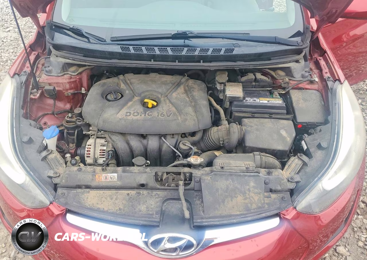 2014 Hyundai Elantra Se VIN:5NPDH4AE0EH535206 - 11
