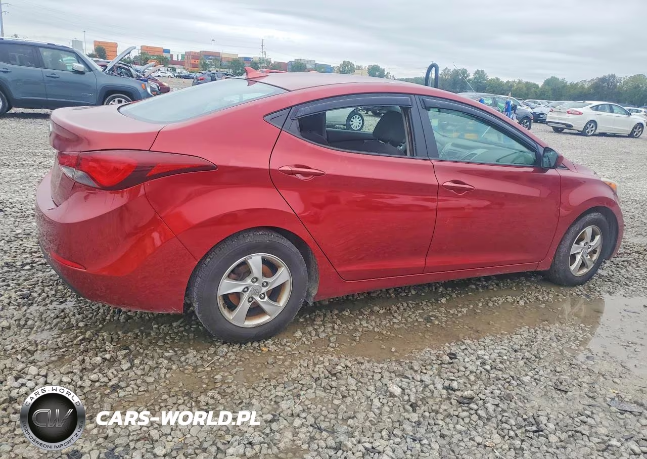 2014 Hyundai Elantra Se VIN:5NPDH4AE0EH535206 - 3