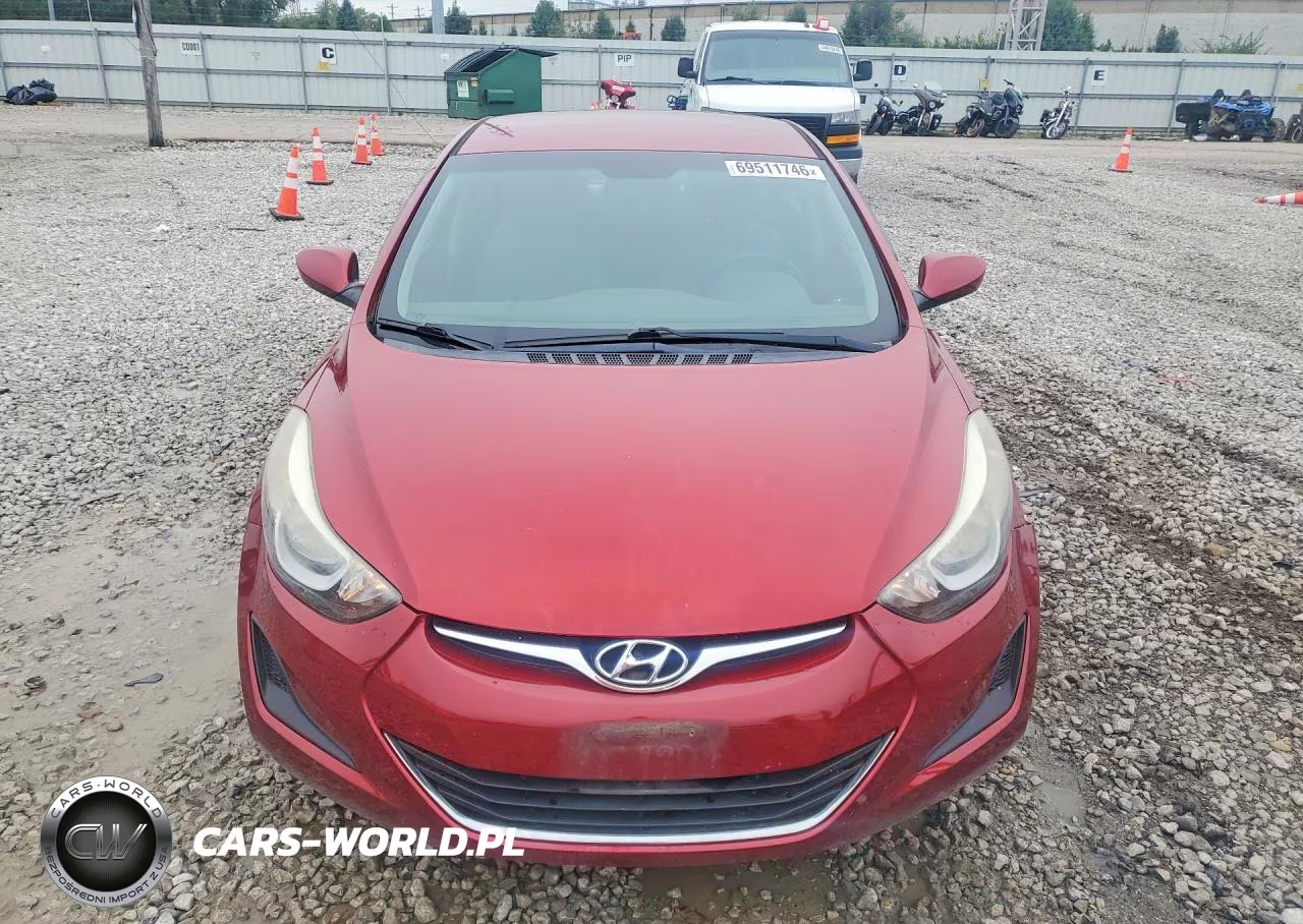 2014 Hyundai Elantra Se VIN:5NPDH4AE0EH535206 - 5