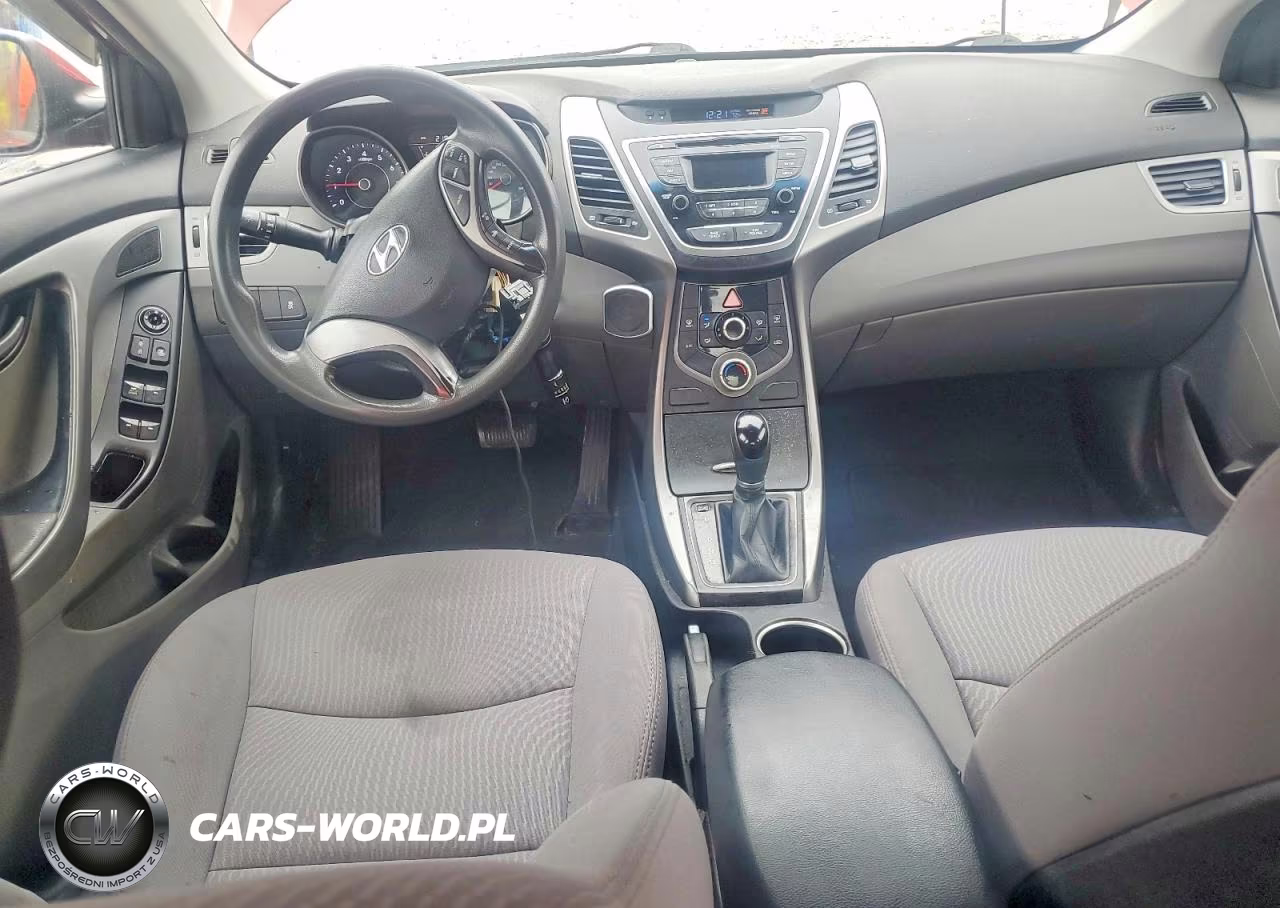 2014 Hyundai Elantra Se VIN:5NPDH4AE0EH535206 - 8