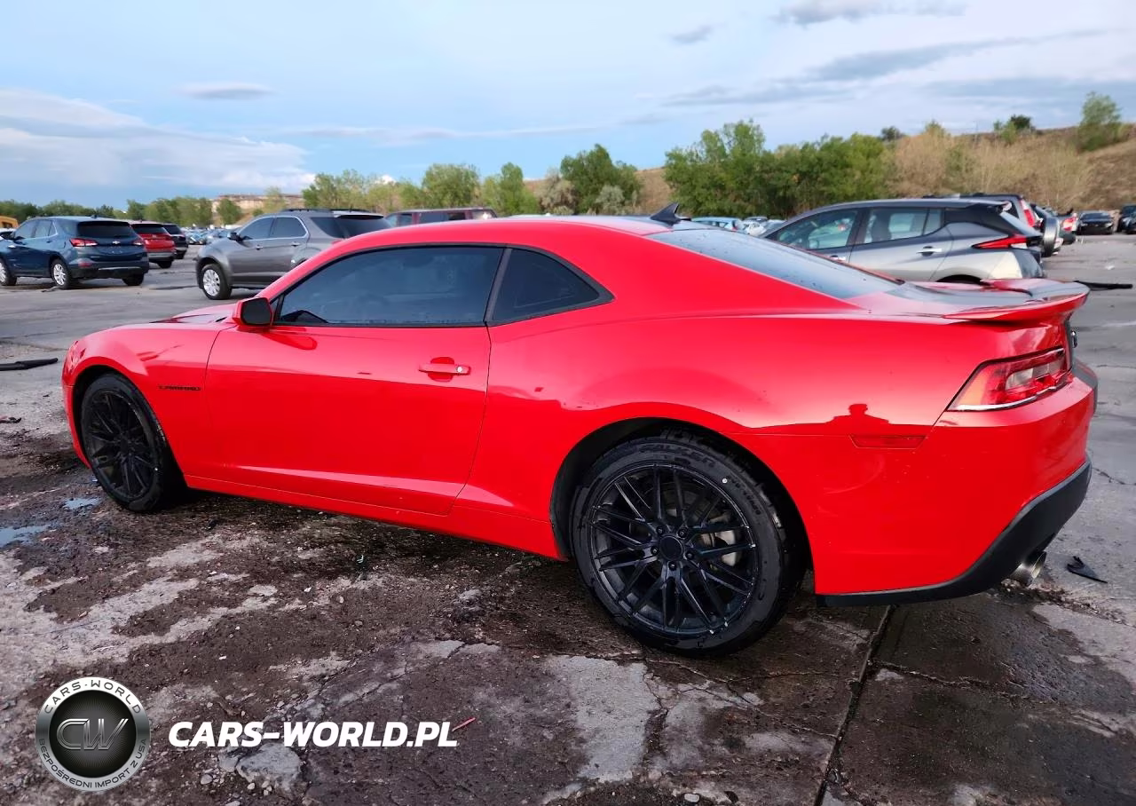 2015 Chevrolet Camaro Lt VIN:2G1FD1E30F9179493 - 2
